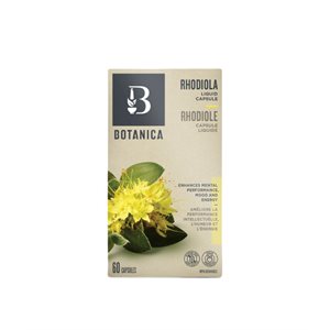 Botanica Organic Rhodiola 60 Liquid Capsules 60 capsules