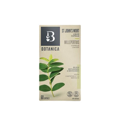 Botanica Millepertuis Biologique 60 Capsules Liquides