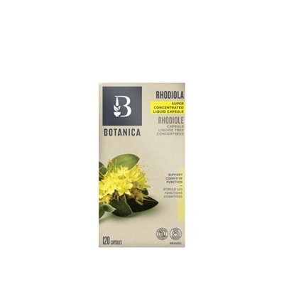 Botanica rhodiola capsules liquides