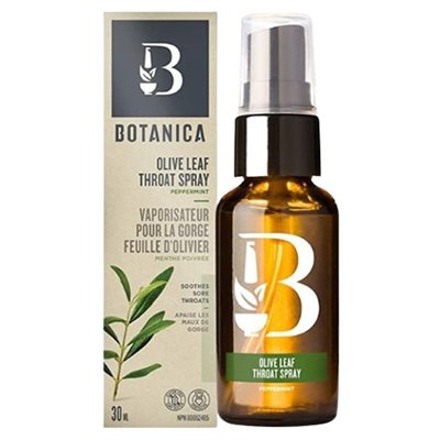 Botanica Feuille d'Olivier en Vaporisateur 30ml Botanica Feuille d'Olivier en Vaporisateur 30ml