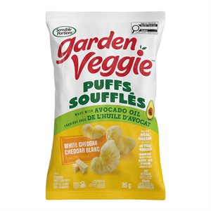 Sensible Portions Garden Veggie Soufflés Cheddar Blanc 85G