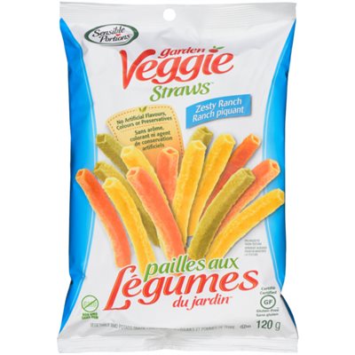 Sensible Portions Veggie Straws Zesty Ranch 120g