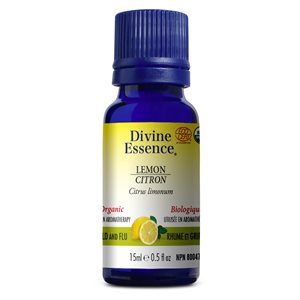 huile essentielle de citron bio