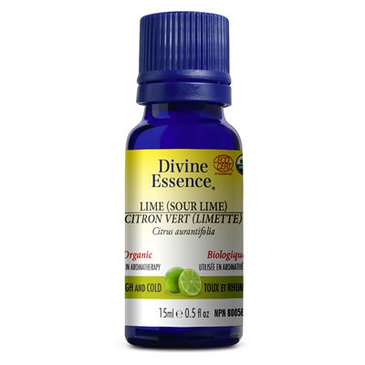 Divine Essence Citron Vert (Limette) Huile Essentielle Biologique 15ml Divine Essence Citron Vert (Limette) Huile Essentielle Biologique 15ml