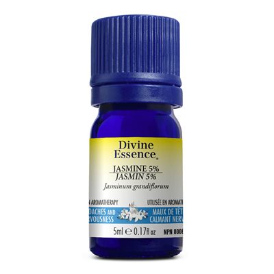 Divine Essence Jasmine 5% Absolute Essentail Oil 5ml