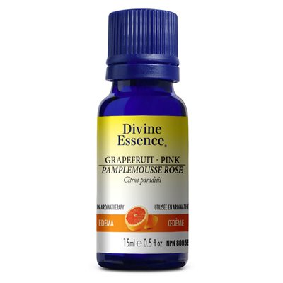 Divine Essence Grapefruit - Pink Essential Oil 15ml