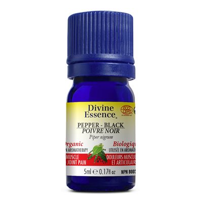 Divine Essence Pepper -Black essential oil 5ml