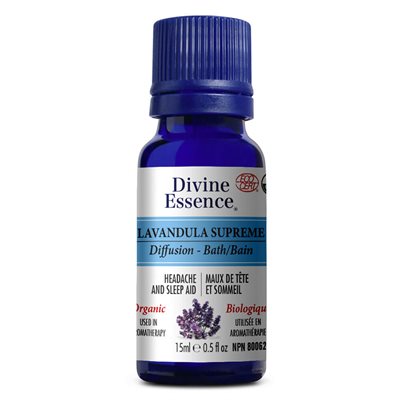 The Lavandula Supreme essential oils 