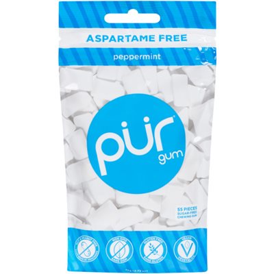 Pur Gum Peppermint 55 Pieces 77g