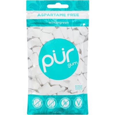 Pur Gum Wintergreen 9 Pieces