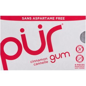 Pur Gum Cinnamon 9 Pieces 9un