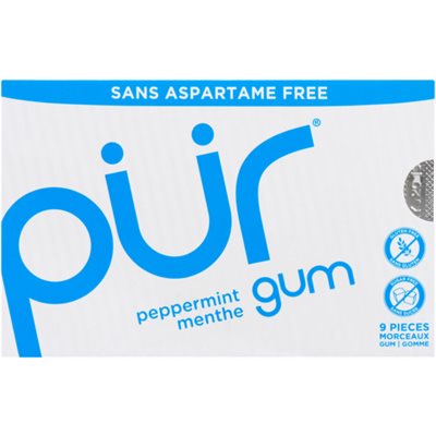 Pur Gum Peppermint 9 Pieces 9un