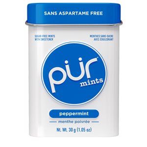 Pur Peppermint Mints 30g