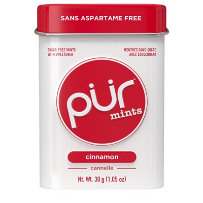 Pur Cinnamon Mints 30g