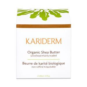 Kariderm Beurre De Karité Biologique 120 Ml