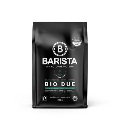 Barista Bio Due Espresso Mi-Corse Moulu