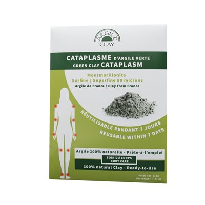 Ocealgue Green Montmorillonite Clay Cataplasm | Argile Clay