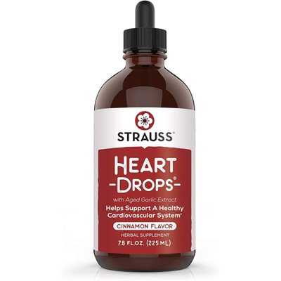 Strauss Heart Drops Saveur Cannelle 225 ml