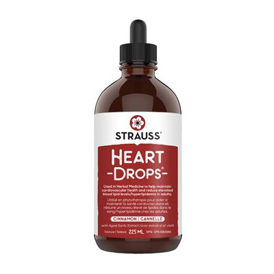 Strauss Naturals Heartdrops Cinnamon 225ml