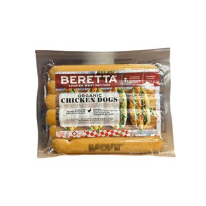 Beretta Organic Chicken Dogs 300g