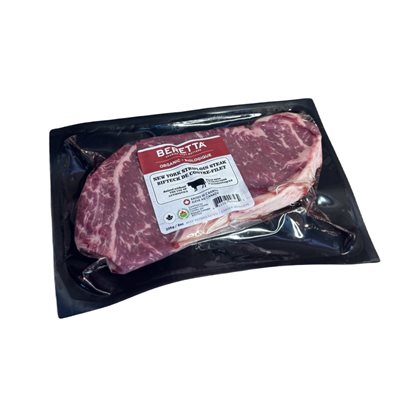 Beretta Organic New York Striploin Steak