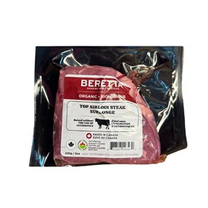 Beretta Organic Top Sirloin Steak 227g