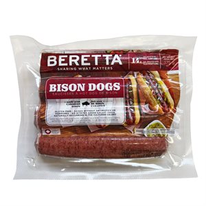 Beretta Saucisses hot dog Bison 375g 
