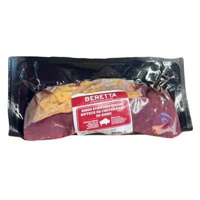 Beretta bifteck de contre filet de bison 226g Beretta bifteck de contre filet de bison 226g