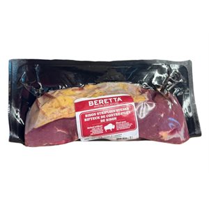 Beretta Bison Striploin Steaks 226g