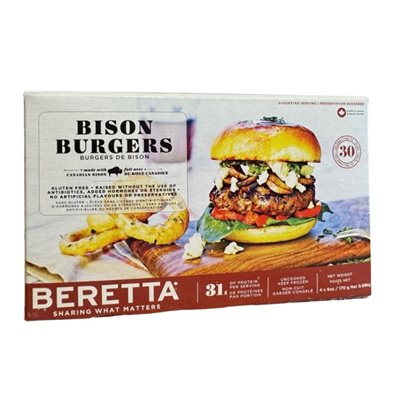 Beretta Burgers de Bison