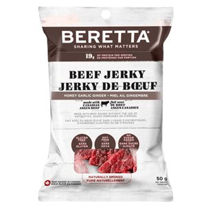 Beretta Garlic and honey beef jerky 50g