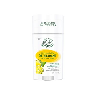 Green Beaver Déo 24h Citronné Bâton 50g