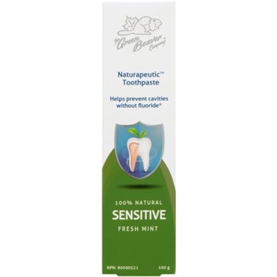 Green Beaver Naturapeutic Sensitive Toothpaste Fresh mint 100g