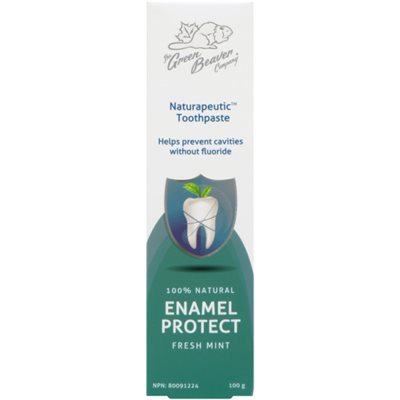 Green Beaver Dentifrice Naturapeutique Protége Email Menthe Fraîche 100g