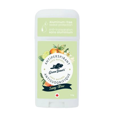 Green Beaver Sunny Citrus Antiperspirant 50g