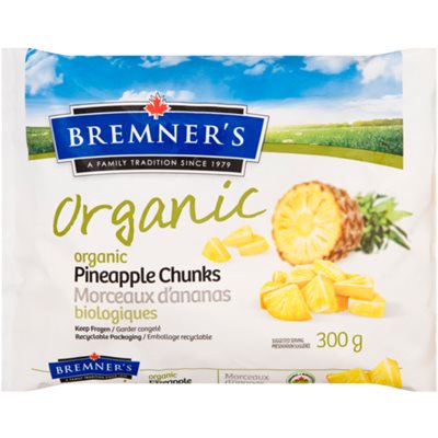 Bremner's Morceaux d'Ananas Biologiques 300 g