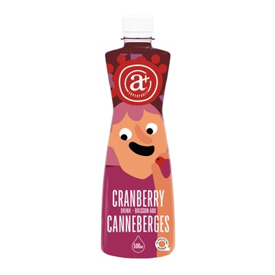 A+ Superfruit Boisson aux Canneberges 500 ml A+ Superfruit Boisson aux Canneberges 500 ml