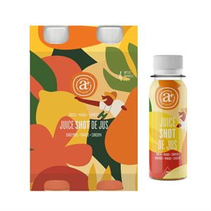 A+ Superfruits Shots De Jus Gingembre Mangue Curcuma 4x70ml