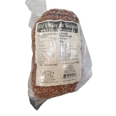 FOURNIL ANCESTRAL ORGANIC WHEAT SESAME BREAD 500GR