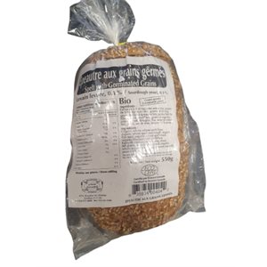 FOURNIL ANCESTRAL ORGANIC SPELT BREAD WITH SPROUTED GRAINS 550GR