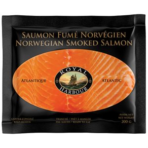 Royal Harbour Saumon fumé norvégien 200 g