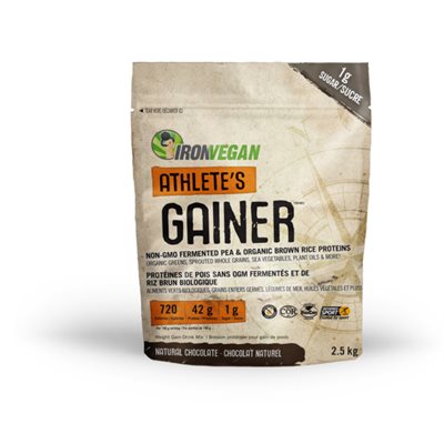 Iron Vegan Athletes Gainer Chocolat 2.5Kg