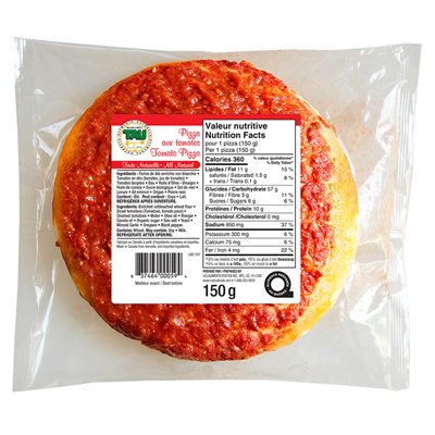 Tau Natural Tomato Pizza 150G 150g