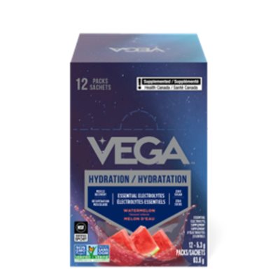 Vega Hydratation Melon D'Eau 12x5.3g sachets