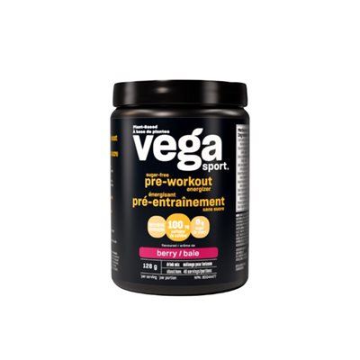 Vega Sport Sugar-Free Pre-Workout Energizer Acai Berry 128g