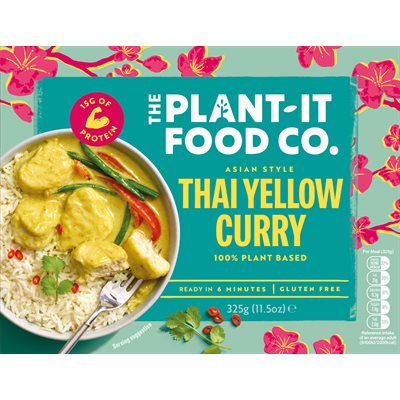 The Plant-It Food CO CURRY JAUNE THAÏLANDAIS À LA STYLE ASIATIQUE 325g