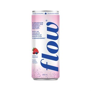 Flow Eau pétillante aux fruits sauvages 355 ml