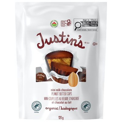 Justin's Milk Choc Peanut Butter Cups - Mini
