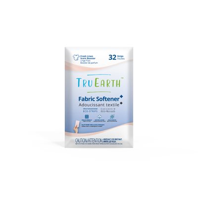 Tru Earth Fabric softener Eco-strips - Fresh linen 32 strips