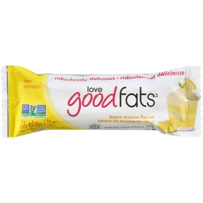 Love Good Fats Snack Bars Lemon Mousse Flavour 39 g 